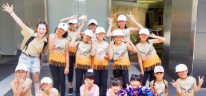 メルカリin福岡のキッズダンス出演写真